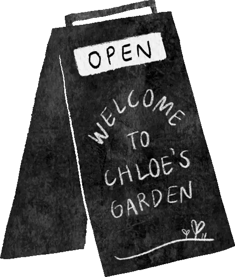 Welcome sign shadow